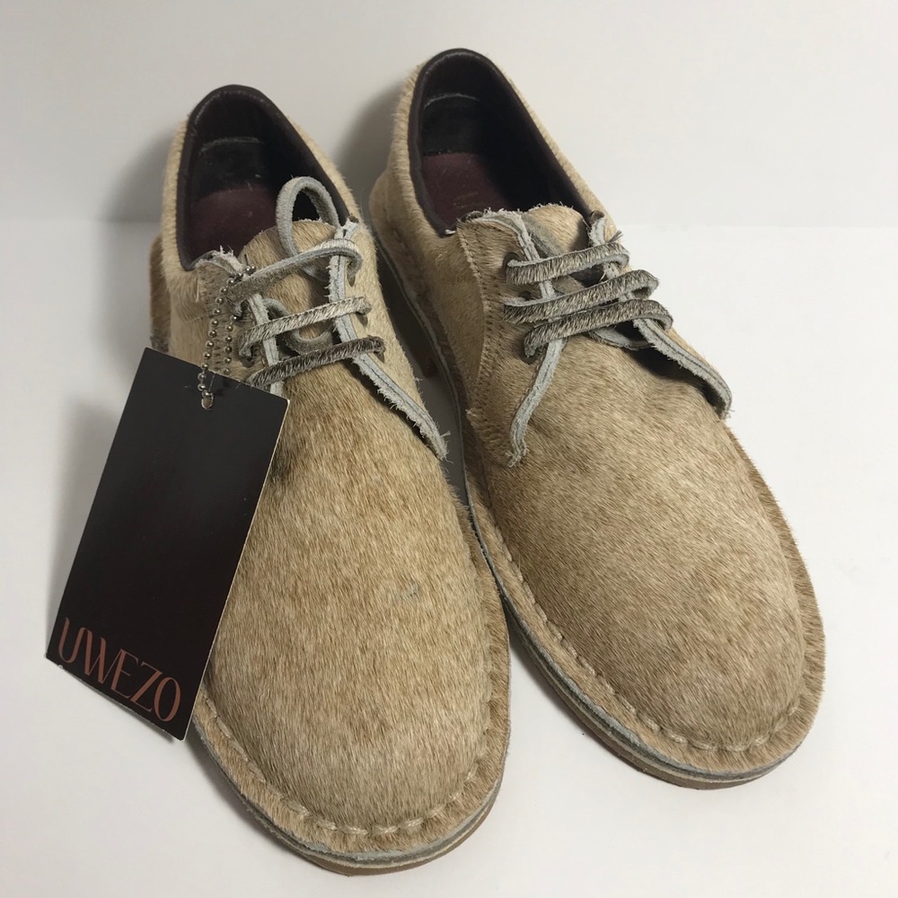 Women’s Uwezo Oxford Calf hair Size 9